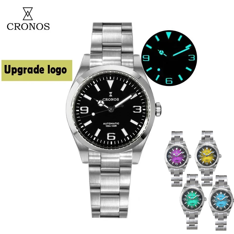 Diver Watch 300M - Cronos L6032 36Mm Jam Tangan Mekanis