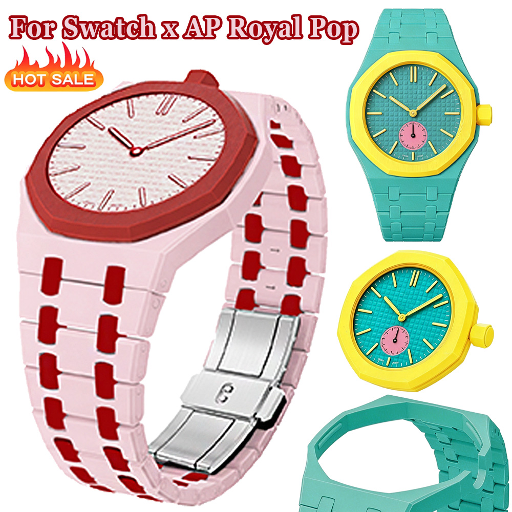 Luxury X I Watch - Casing+Tali Bioceramic Untuk Swatch x AP