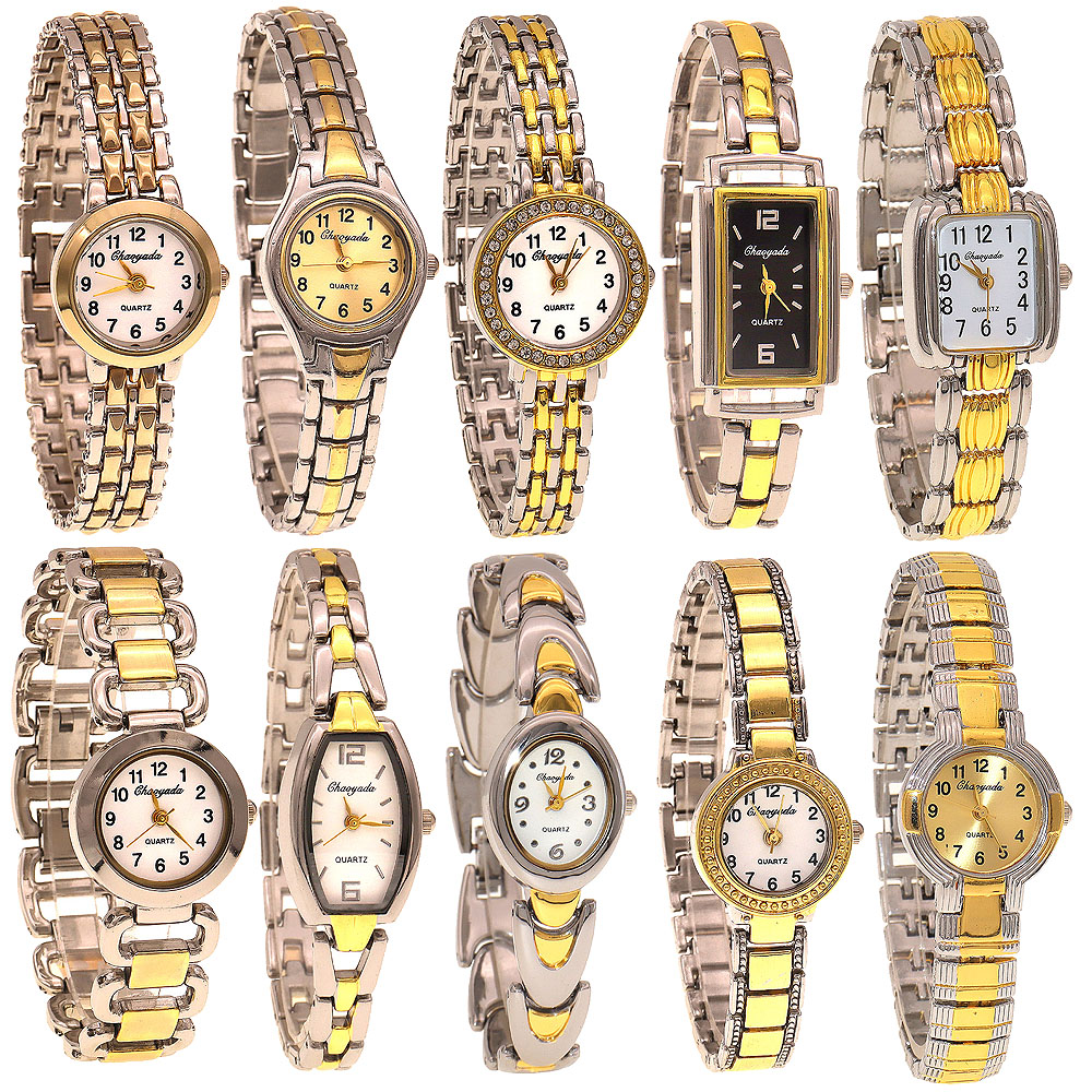 Luxury Watch Girl - 10pcs/Lot, Jam Tangan Wanita Elegan Campuran