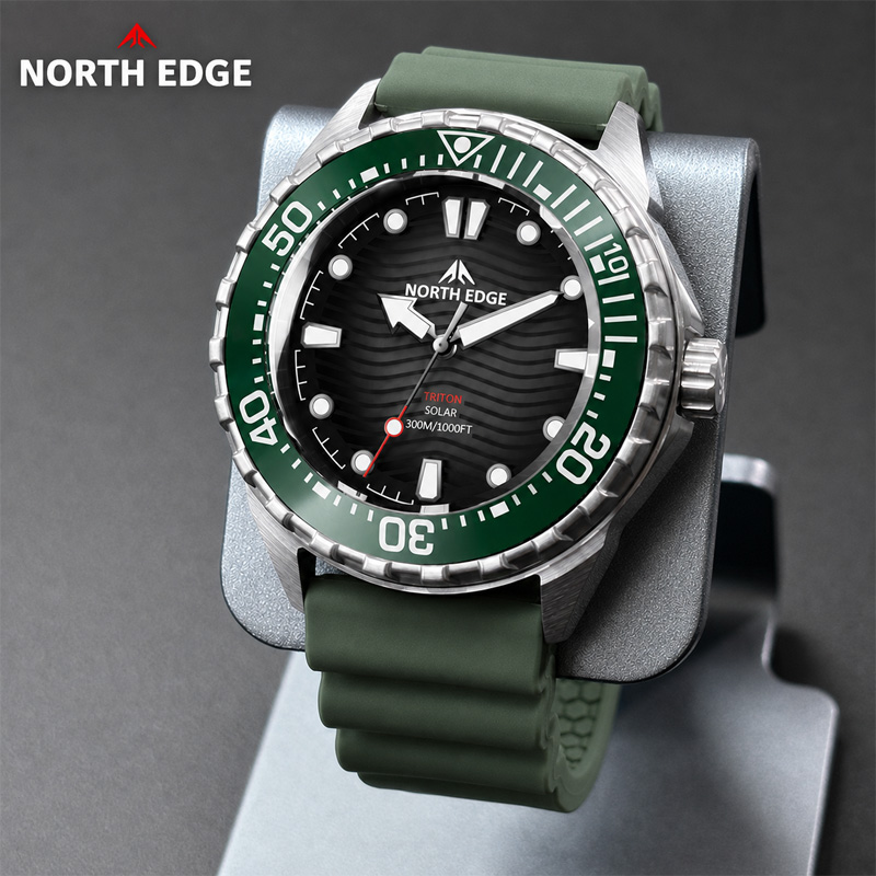Diver Watch 300M - NORTH EDGE TRITON Jam Tangan Selam