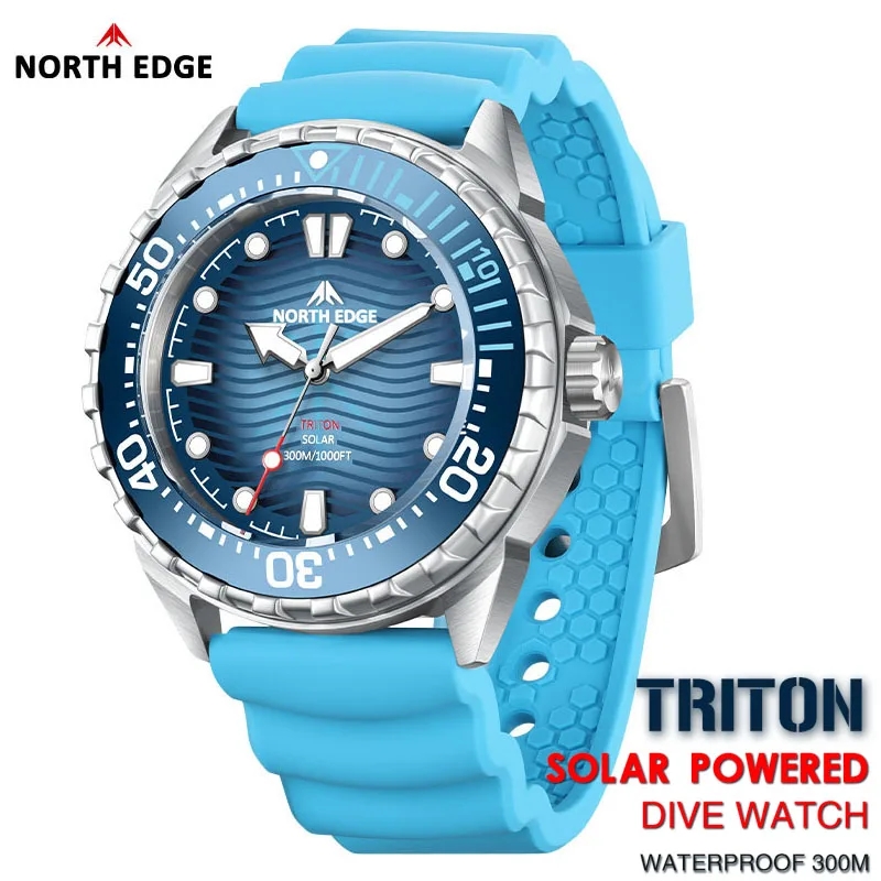 Diver Watch 300M - NORTH EDGE 2025 Jam Tangan Menyelam