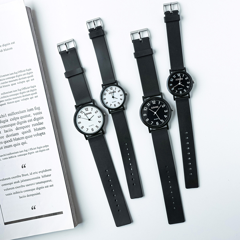 Luxury Watch Girl - Jam Tangan Hitam Sederhana Jam Tangan