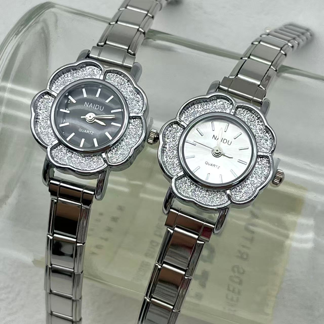 Luxury Watch Gift For Her - Jam Tangan Kuarsa Wanita dengan Tatahan