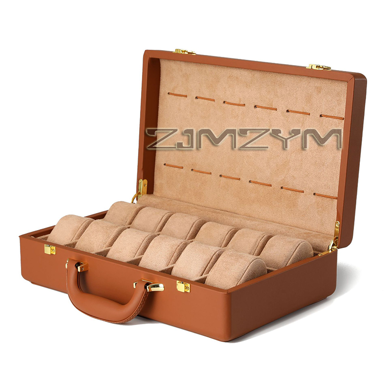 Luxury Watch Travel Case - Kotak Jam Tangan 12 Slot, Kotak