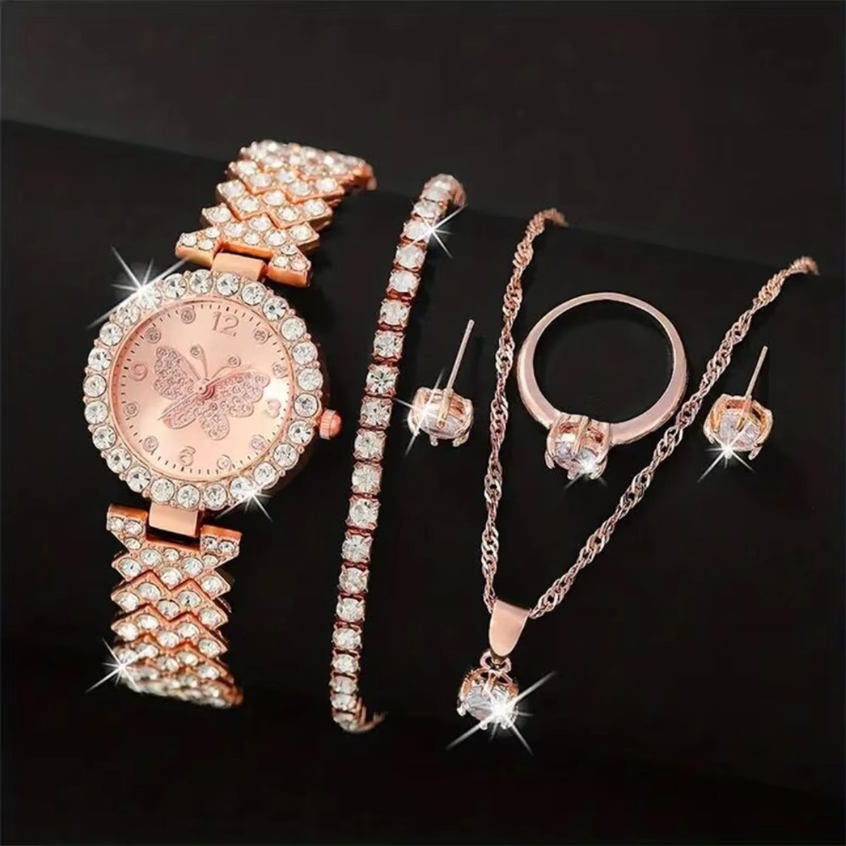 6 Buah/Set Jam Tangan Kuarsa W - Luxury Watch Travel Case ulasan dan harga