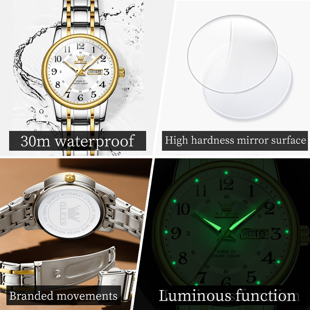 OLEVS 2891 Jam Tangan Wanita M - Luxury Watch Index ulasan dan harga