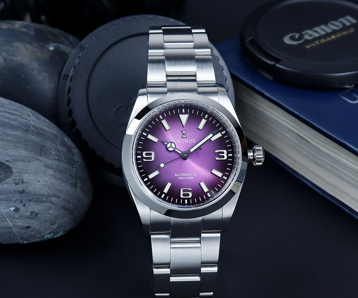 Cronos L6032 36Mm Jam Tangan M - Diver Watch 300M ulasan dan harga