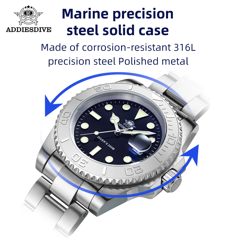 ADDIESIDVE jam tangan Stainles - Luxury Watch Longines ulasan dan harga