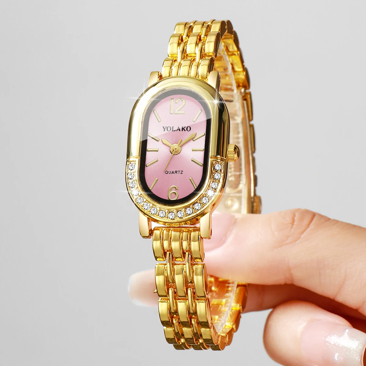 Jam Tangan Kuarsa Wanita Berli - Luxury Watch Travel Case ulasan dan harga