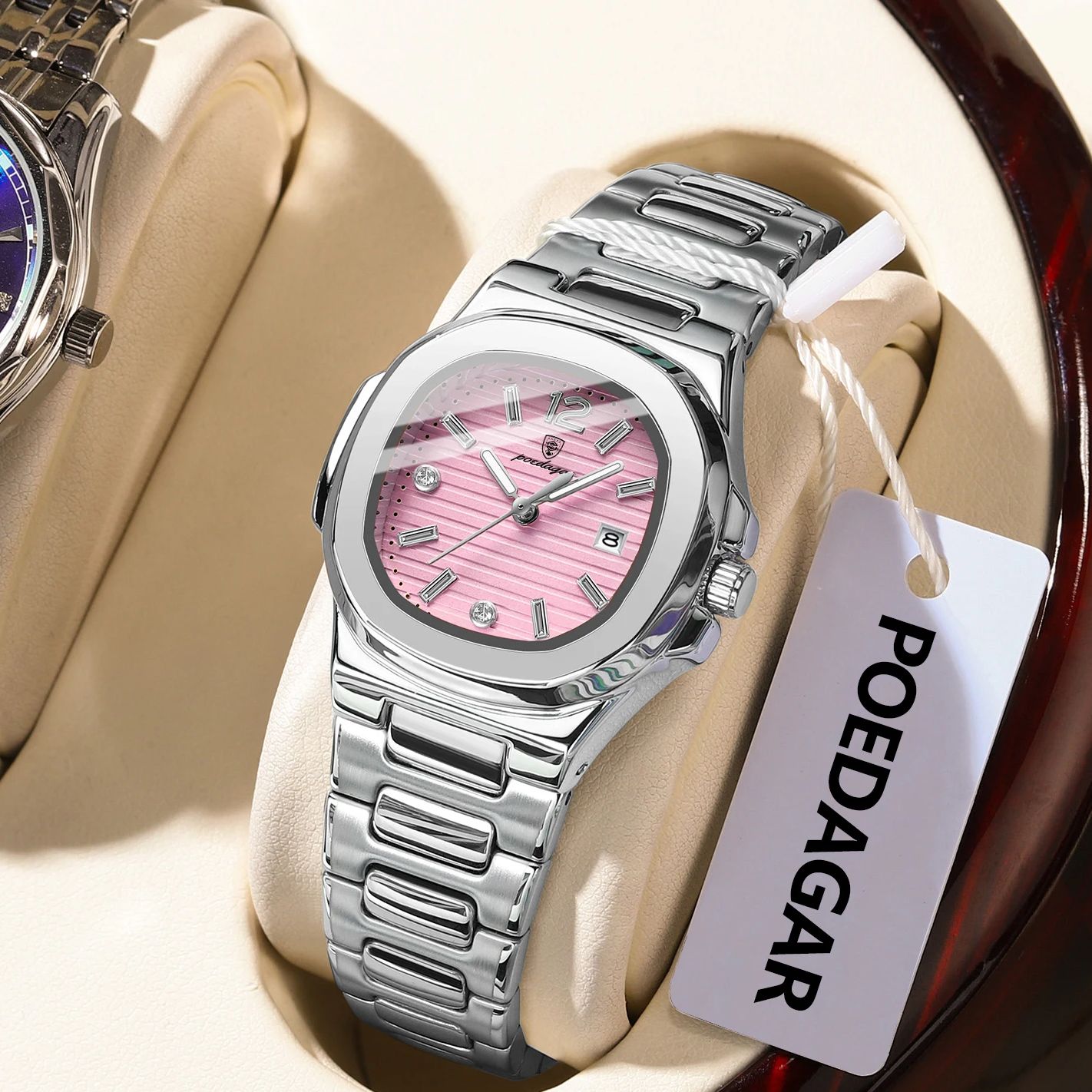 Jam Tangan Wanita POEDAGAR Squ - Luxury Watch Girl ulasan dan harga