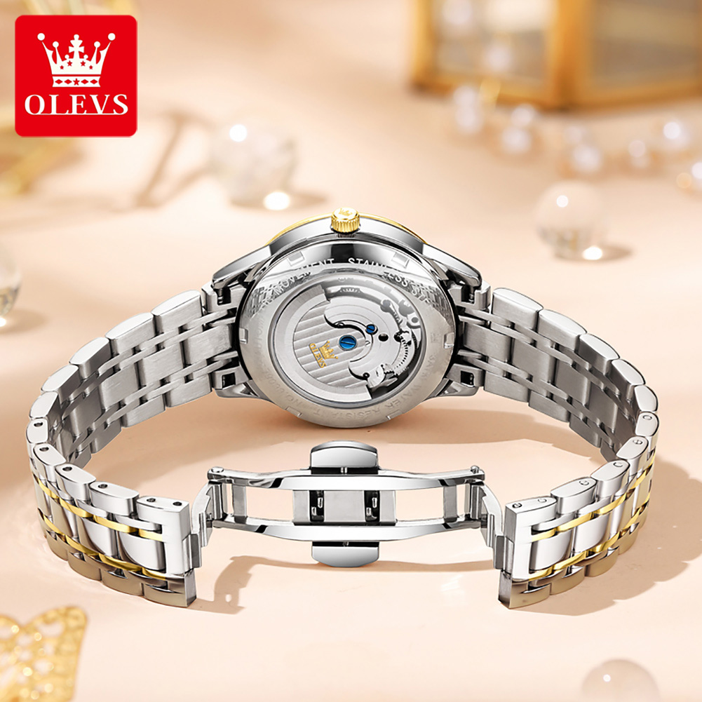 OLEVS Jam Tangan Wanita Jam Ta - Automatic Pilot Watch ulasan dan harga