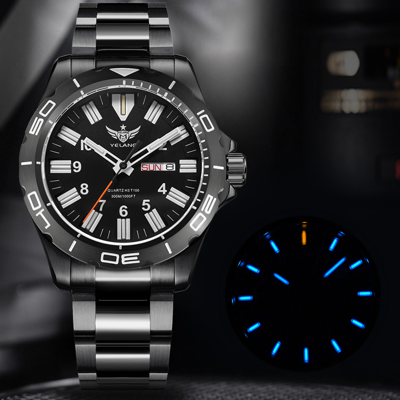 YELANG V1036 42MM Jam Tangan P - Diver Watch 300M ulasan dan harga