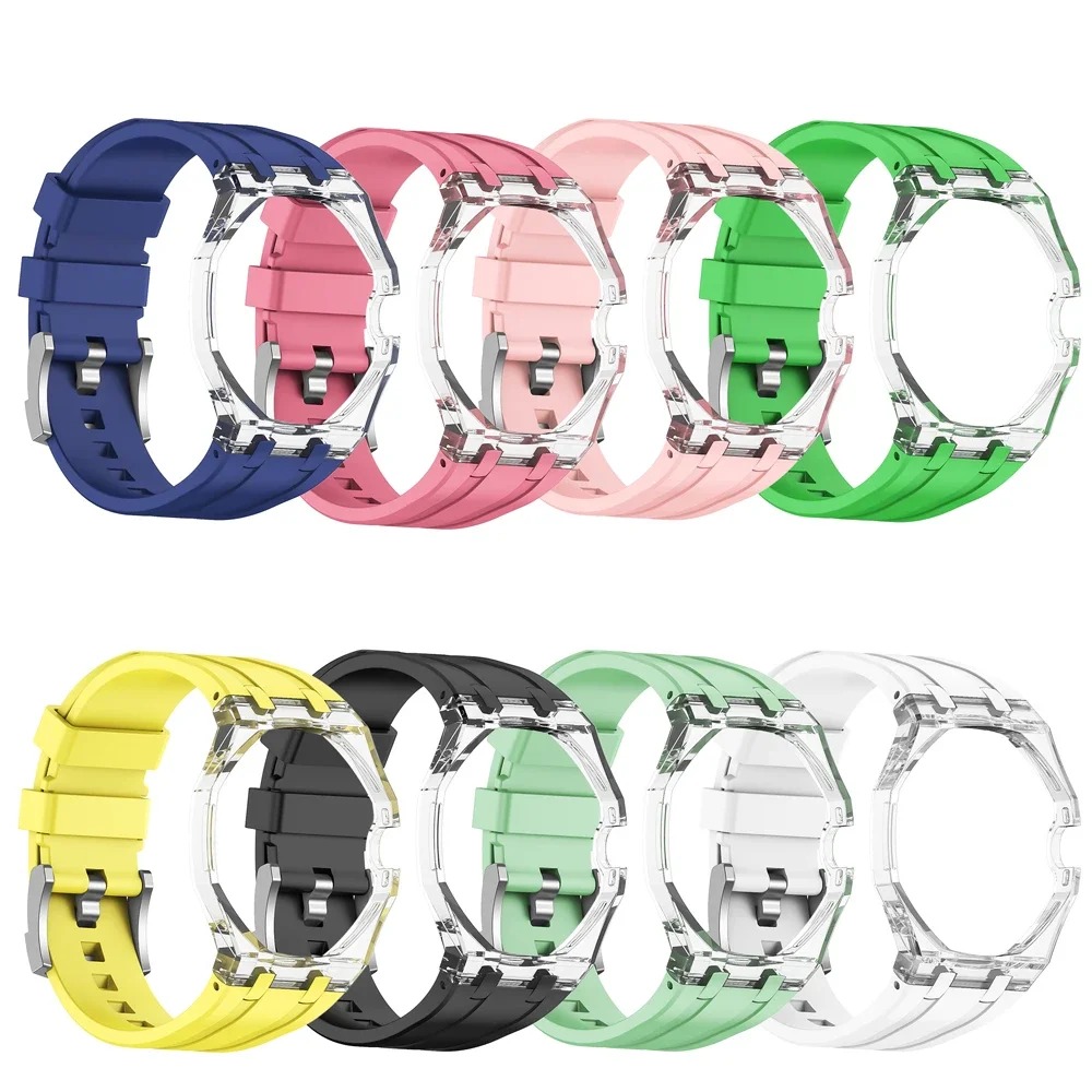 Casing Transparan + Tali Silik - Luxury X I Watch ulasan dan harga