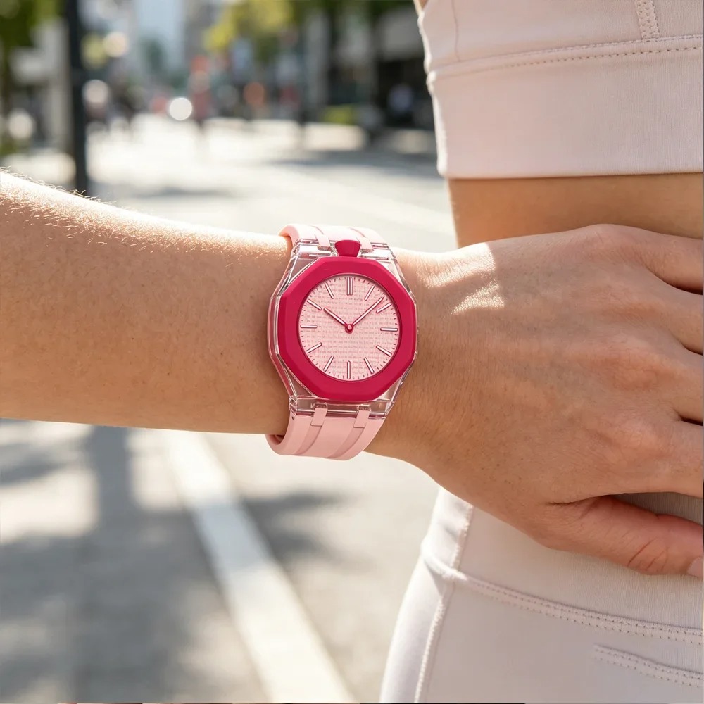 Casing Transparan + Tali Silik - Luxury X I Watch ulasan dan harga