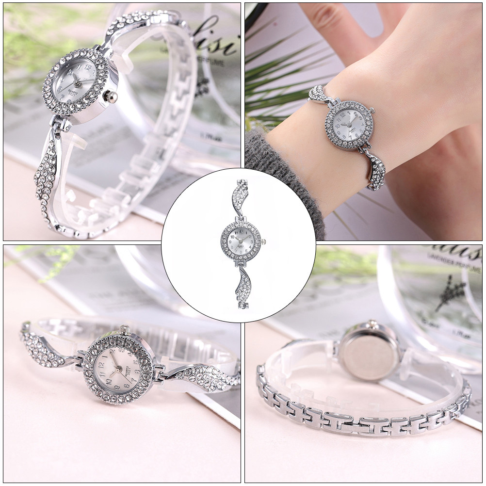 1Pcs Jam Tangan Wanita Berbent - Luxury Watch Gift For Her ulasan dan harga