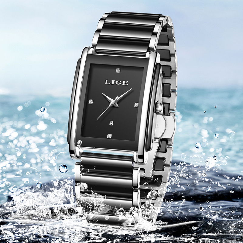 LIGE Jam Tangan Wanita Mewah B - Luxury Watch Travel Case ulasan dan harga