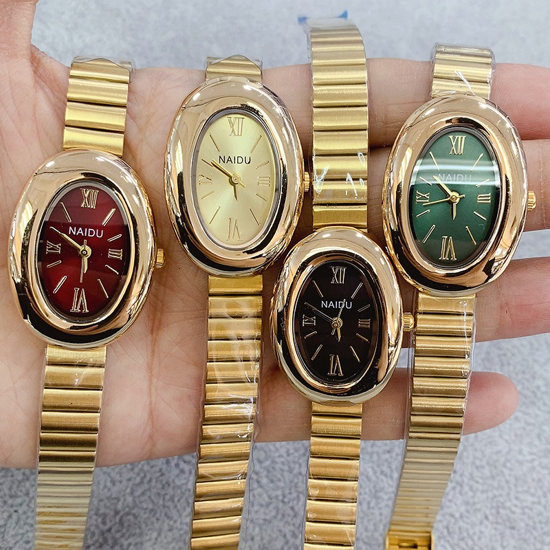 Jam Tangan Kuarsa Wanita Oval  - Luxury Watch Girl ulasan dan harga