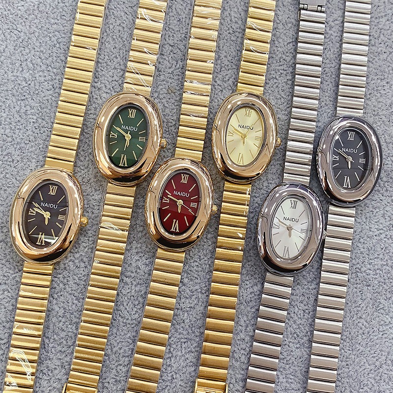 Jam Tangan Kuarsa Wanita Oval  - Luxury Watch Girl ulasan dan harga