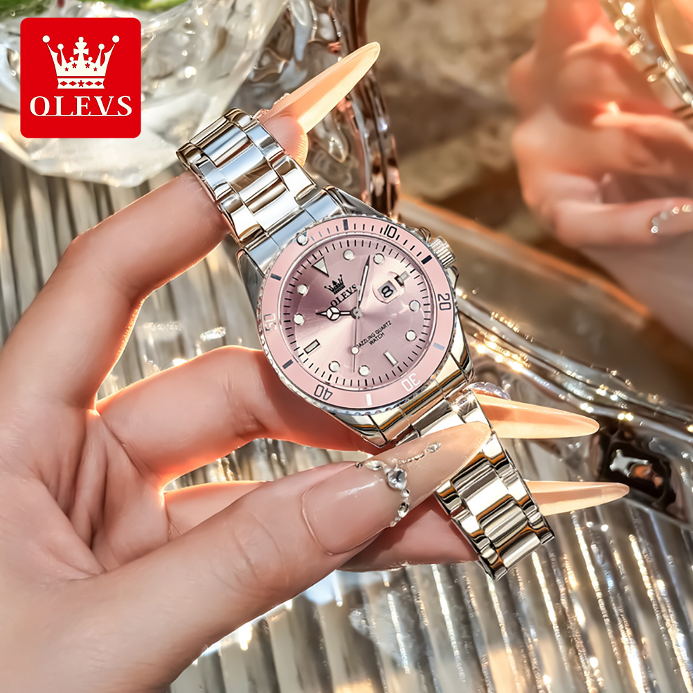 OLEVS Jam Tangan Wanita Kuarsa - Luxury Watch Index ulasan dan harga