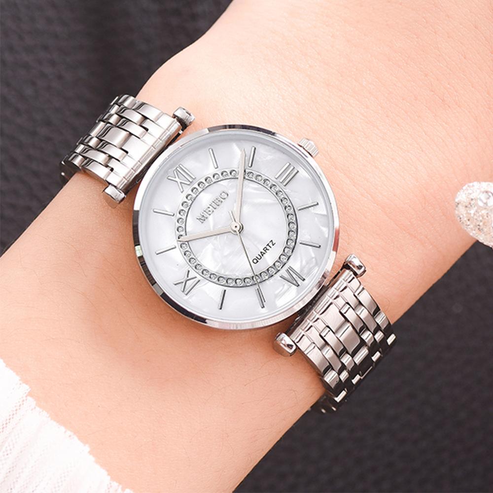 Jam tangan gelang kristal wani - Luxury Watch Female ulasan dan harga