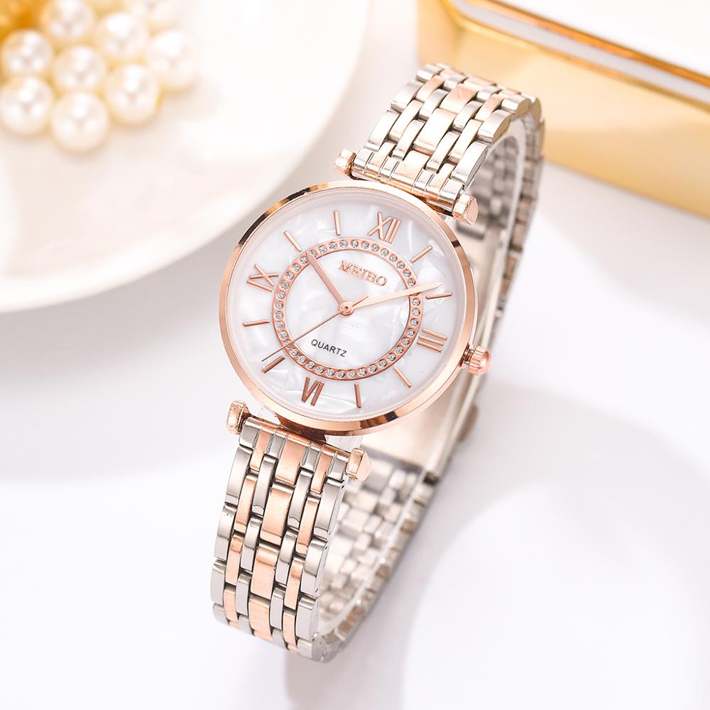 Jam tangan gelang kristal wani - Luxury Watch Female ulasan dan harga