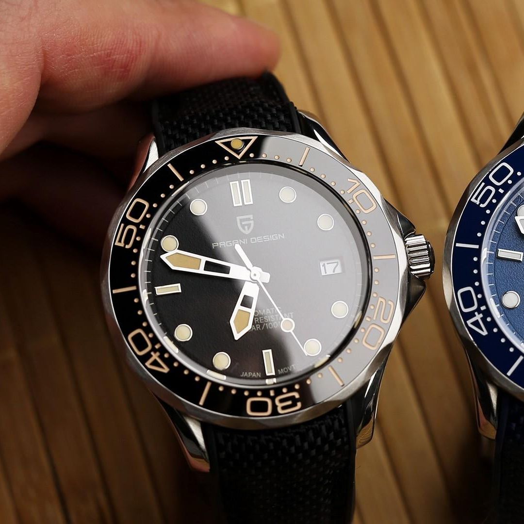 Jam Tangan Mekanis Pria PAGANI - Diver Watch 300M ulasan dan harga