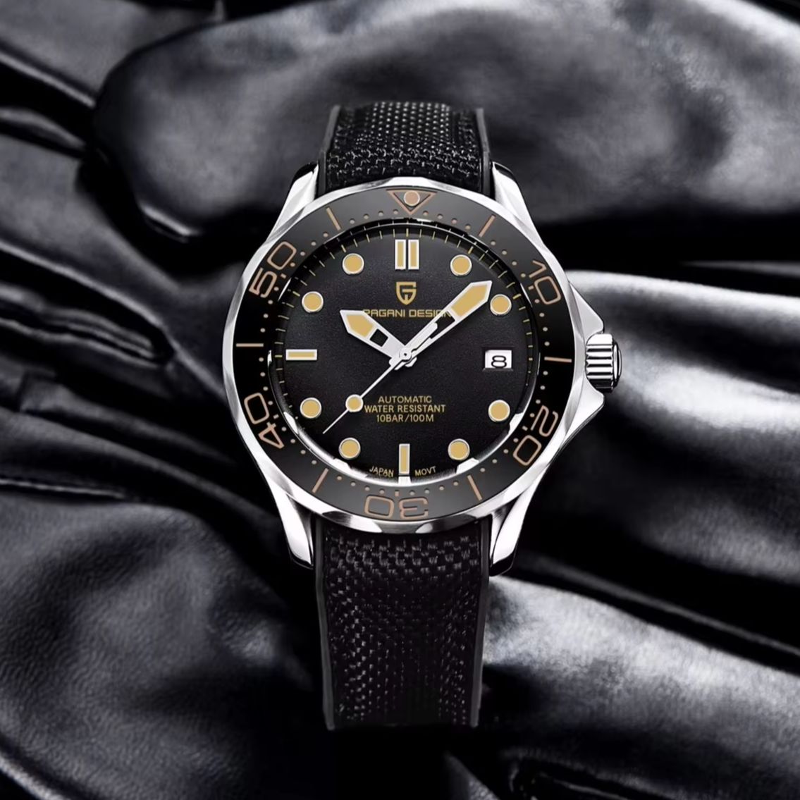 Jam Tangan Mekanis Pria PAGANI - Diver Watch 300M ulasan dan harga