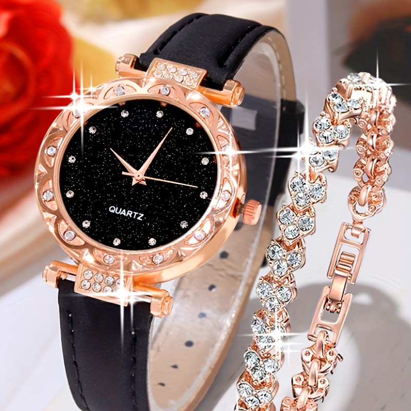 Jam Tangan Quartz Starry Fashi - Luxury Watch Gift For Her ulasan dan harga