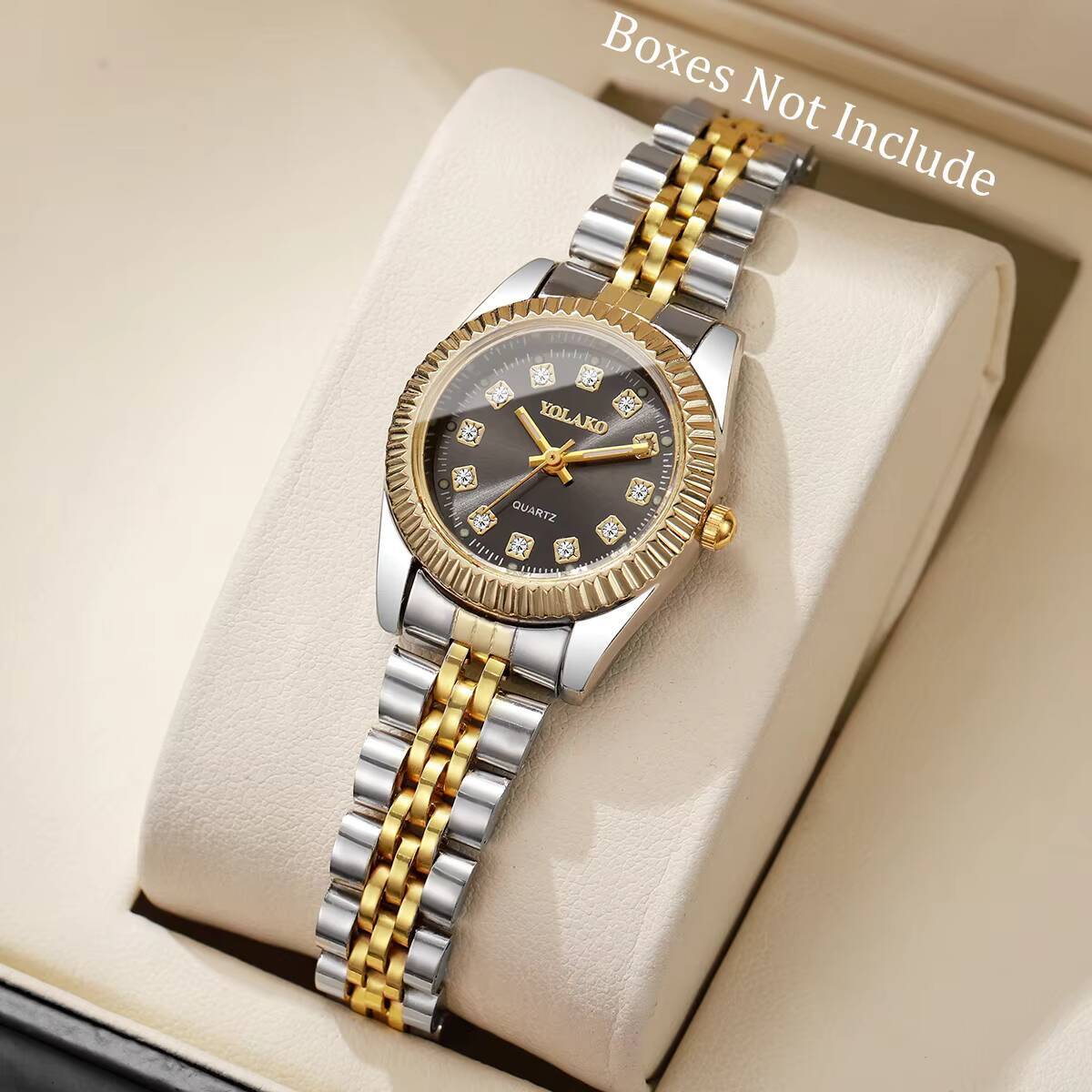 Jam Tangan Kuarsa Wanita Berli - Luxury Watch Travel Case ulasan dan harga