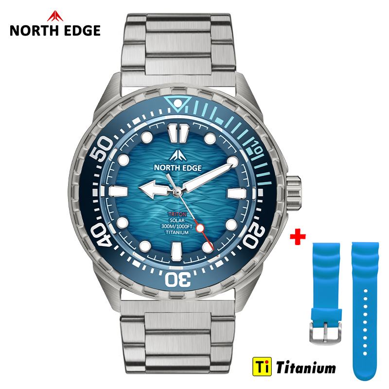 NORTH EDGE TRITON-TI Jam Tanga - Diver Watch 300M ulasan dan harga