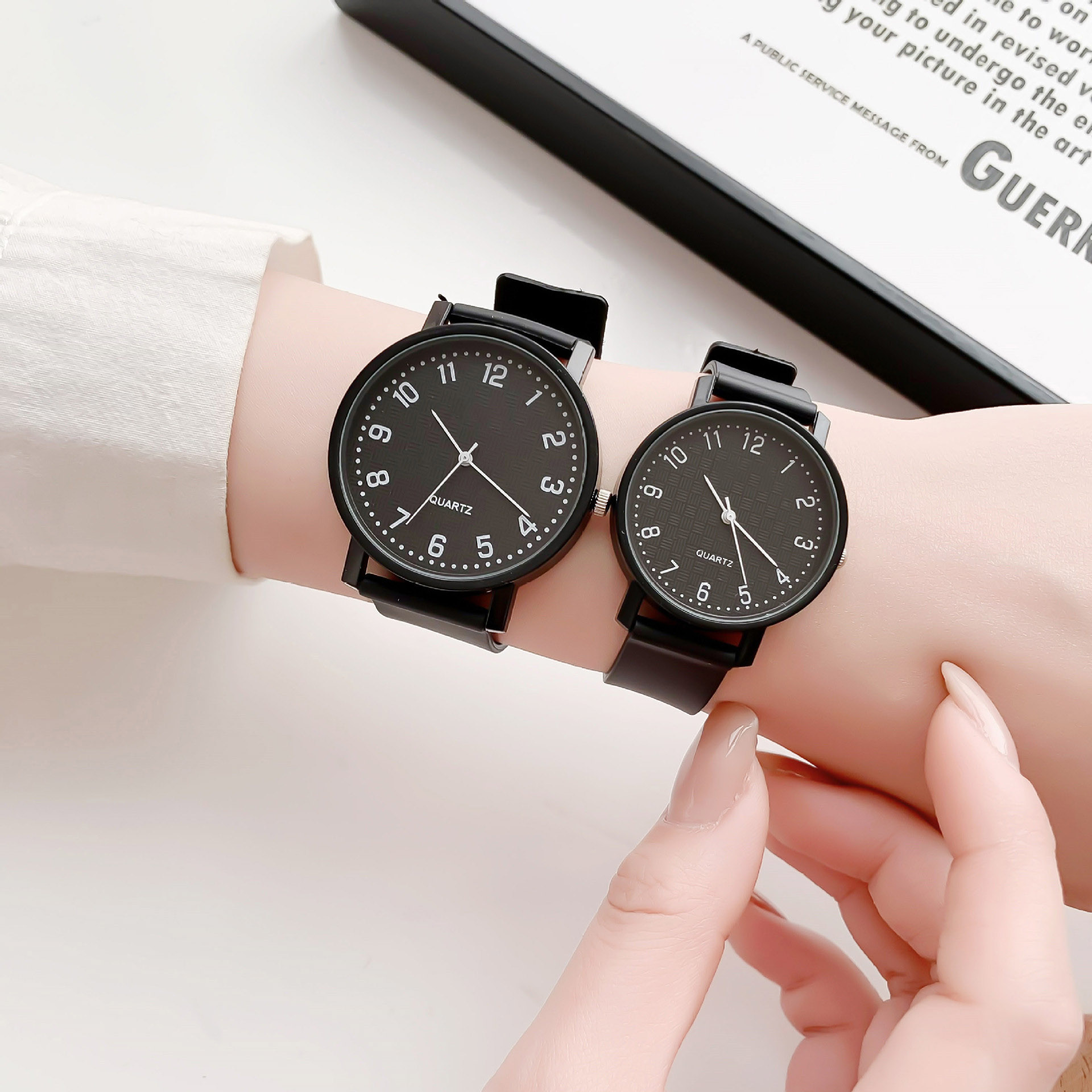 Jam Tangan Hitam Sederhana Jam - Luxury Watch Girl ulasan dan harga