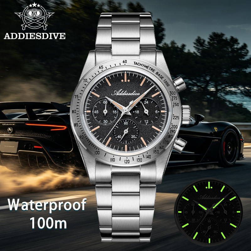 ADDIESDIVE Jam Tangan Kronogra - Luxury Watch It ulasan dan harga